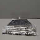 Broom, Outdoor Brooms for Sweeping Indoor, Adjustable 55" Pet Hair Removal Heavy Duty Broom for Floors Home Kitchen Garage Commercial Patio Industrial Snow (Pack of 1)