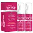 5% Minoxidil Foam for Women Hair Growth: Extra Strength Hair Regrowth Treatment Revitalize Hair Follicles & Regrow Thicker, Fuller Hair Hair Loss Solution 2pcs