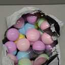 50pcs Gumball Vending Machine Capsule - Colorful Plastic Fillable Balls for Candy Party Favor Prize