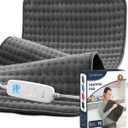 CooCoCo 17x33 Large Heating Pad for Back, Gifts for Mom Dad, Electric Heated Pad for Neck Shoulders Period Cramps, FSA HSA Eligible Heat Pad, Auto Off, 10ft Cord, Birthday Gifts for Women Men