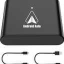 Wireless Android Auto Adapter - 2023 Android Auto Wireless Dongle for Cars with Factory Wired Android Auto, Support Online Upgrade Compatibility for Cars from 2017&Android 11