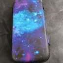 FUNDIARY Galaxy Travel Case for Nintendo Switch 2 Accessories Kit for Switch Two Console with Portable Storage Bag, Protective Dockable Cover, Screen Protector, Shoulder Strap and 2 Thumb Caps