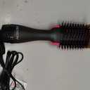 REVLON One-Step Volumizer Hair Dryer and Styler Easy Salon-Style Blowouts Less Frizz, More Shine, and Reduced Heat Damage, for All Hair Types and Lengths (Black)