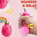 Cheese Squishy Toy Slow-Rising Cheese Squishy Squeeze Block, Stress & Anxiety Relief Fidget Gift,Stress-Relief Set for the Office and Classroom (Style 2)