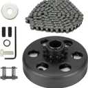 Go Kart Clutch 3/4 Bore 12T with #35 Chain, for Predator 212 Centrifugal Clutch Compatible with Honda GX160, GX200, GX140, GX120, GC160, GC190, Harbor Freight, Briggs and Stratton Tecumseh