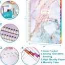 3 x 2026 Planner - 2026 Planner Weekly and Monthly, 2026 Calendar Planners 8.5''x11'', Weekly Monthly Planners with Colorful Tabs, Inner Pocket