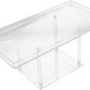 Detachable Acrylic Display Stand for Dolls Perfume and Collectibles Versatile Riser Holder for Jewelry and Skincare for Home Decor and Events