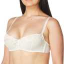 Wonderbra Women's Refined Glamour Balconette Bra (36E, Ivory)