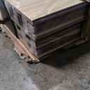 Art3d Slat Wood Wall Paneling for Interior and Ceiling Decoration - Pack of 4pcs + 1pc End-Trim, Size 108 x 5.7in.- Walnut