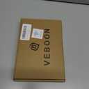 VEBOON Men's Short Sleeve Button Down Shirts Cotton Lightweight Stretch Moisture Wicking Dress Shirt with Pocket (Black, L)