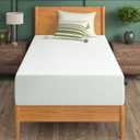 ZINUS 12 Inch Green Tea Memory Foam Mattress, Twin, Fiberglass Free, Patented Custom Contour Support, Sturdy Base Foam, CertiPUR-US Certified, Mattress in A Box, White