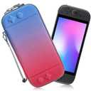 TCMOT Switch Carrying Case Compatible with 2025 Nintendo Switch 2, with 10 Games Cartridges Protective Hard Shell Travel Carrying Case Pouch for Console & Accessories, Blue