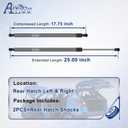 6881 Rear Hatch Strut for 14-19 Jeep Cherokee without Power Liftgate