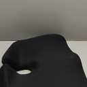 Cushion Lab Patented Pressure Relief Seat Cushion for Long Sitting Hours on Office & Home Chair - Extra-Dense Memory Foam for Soft Support. Car Pad for Hip, Tailbone, Coccyx, Sciatica - Black