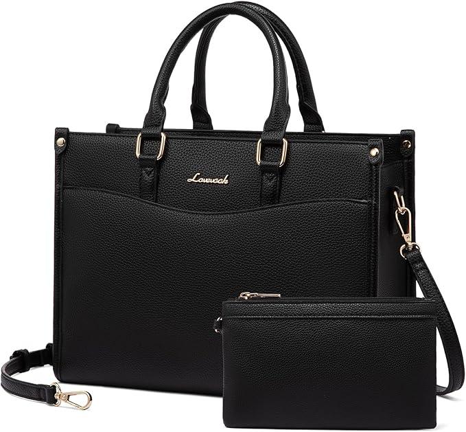 LOVEVOOK Purses and Handbags for Women,Stylish Tote Shoulder Satchel Bag PU Leather Crossbody Top Handle Bags with Zipper