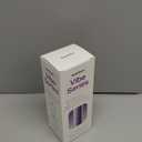 Aquasonic Vibe Series Ultra-Whitening Toothbrush  ADA Accepted Electric Toothbrush - 8 Brush Heads & Travel Case  40,000 VPM Motor & Wireless Charging - 4 Modes w Smart Timer  Satin Violet