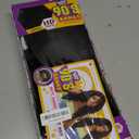 Sensationnel Butta Lace 90Sbangs Wigs - Unit 903 Glueless Wide Deep Part Synthetic Preplucked Hairline (Black)