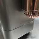 Caf Affetto Automatic Espresso Machine + Milk Frother | Built-In & Adjustable Espresso Bean Grinder | One-Touch Brew in 90 Seconds | Steel Silver, 1.2 Liter, (C7CEBBS2RS3)