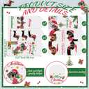 2 x Harloon 30 Pcs Christmas Dachshund Money holder Dachshund card Dog Cash Card Holders Gift Envelops Money Christmas Cards for Xmas Party Supplies Holiday Gift Giving Ideas (3.5 x 7.3)