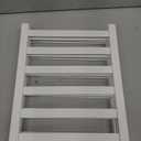 Smiry Shoe Rack, 2 Tier Bamboo Shoe Organizer, Stackable Free Standing Wooden Shoe Storage Shelf for Closet, Entryway, Front Door Entrance, White