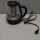 Chefman Electric Kettle with Tea Infuser, Compact 1L (4 Cups), 1500W, Removable Lid for Easy Cleaning, BoilDry Protection, Stainless Steel Filter, BPA Free, Auto Shut Off, Small Electric Tea Kettle