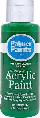 Acrylic Paint Lime Green 5 Pack