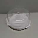 Large Salad Bowl with Lid, 106 oz Glass Salad Bowl with Acacia Wood Lid, Versatile Glass Trifle and Fruit Bowl, Large Mixing Bowl for Salads, Dessert, Fruit, Chips, Pasta, Dishwasher Safe