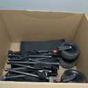 PASAMIC Collapsible Wagon 220 lbs, Heavy Duty Wagon Carts Foldable, Portable Wagons for Groceries, Beach Cart with All-Terrain Wheels & Drink Holders, Utility Wagon for Shopping, Sports, Camping, Black