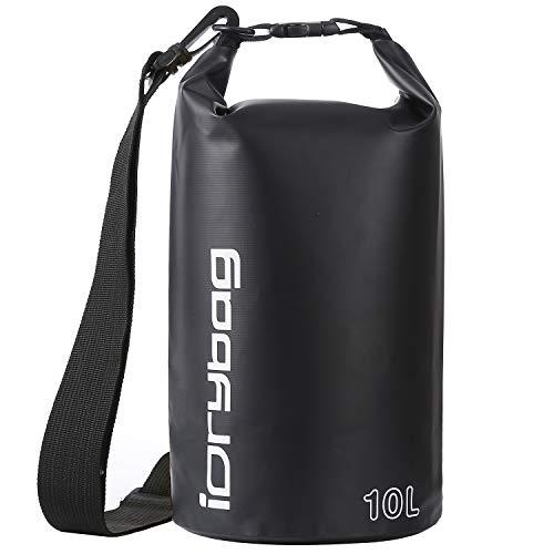 IDRYBAG Dry Bag for Kayaking Waterproof 10L, Small Dry Sack Waterproof Bag for Boating