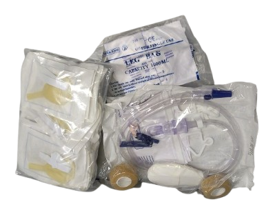 Catheter Bag and Medical Supplies