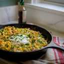 Lodge Seasoned Cast Iron Skillet - PFAS-Free, Non-Toxic Cookware - Use with an Oven, Stove, Grill, or Campfire - Naturally Non-Stick & Oven Safe - 10.25 Inches