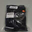 Fleece Dog Coat for Small Medium Dog,Pullover Pajamas Jumpsuit Bodysuit Puppy Coats with Legs, Pet Windproof Warm Cold Weather Jacket Full Body Vest Cozy Snowsuit Outfit Clothes (Black, L)