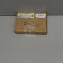 24 Pcs Christmas Candy Cane Tea Lights LED Flameless Candles Striped Battery Operated Flickering Candles Warm Yellow Light Flameless Tealight for Christmas Party(Red)