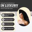 Premium, Set of 4, Extra Large, 100% Cotton, Bath Towels, 30 x 60 inches, Very Soft, Quick-Dry, Lightweight, 600GSM