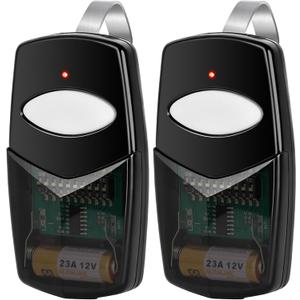2pcs for 3089 Multi-Code Gate Opener, 300 MHz 10 Dip Switch Gate Remote, 308911/1089/3070/3060 Gate Remote Control for Linear Garage Door Remote - Not a Universal Gate Opener Remote