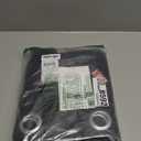 NICETOWN Pitch Black Solid Thermal Insulated Grommet Blackout Curtains/Drapes for Bedroom Window (2 Panels, 42 inches Wide by 63 inches Long, Black)