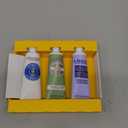 LOccitane Hand Cream Classics 3-Piece Gift Set, Moisturizing Skincare Trio, Nourishing Creams for Dry Hands, Nails, and Cuticles, Travel-Sized, Vegan
