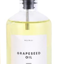 Molimoli Glass Oil Dispenser Bottle for Kitchen, Weighted Pourer, Olive Oil Cruet | 350ml, Set of 1