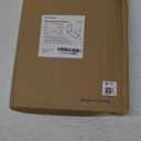 MaxGear Hanging File Organizer for Letter Size Folders, Metal Mesh File Holder with Handles, Portable Filing Crate Storage Box, Black