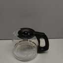 12-Cup Replacement Coffee Carafe Compatible with Mr. Coffee Coffee maker Pot, Replace Part# PLD12 PLD12-RB Series, Black Handle