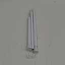 White Tension Curtain Rod for Windows 28 to 48 inch Adjustable Expandable Pressure Spring Curtain Rod No Drilling Curtain Rod for Bedroom Doorway Closet Door