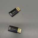 AGVEE 2 Pack Display Port to HDMI 4K@60HZ Adapter, Alloy Shell DP Displayport PC to HDMI Display Coulper Converter, Backward Compatibile with 4K@30HZ 1080P@120HZ Full HDTV, Uni-Directional, Black