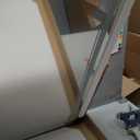 OKPAL 40x36 LED Bathroom Mirror with Lights, Anti-Fog Lighted Bathroom Mirror, Dimmable Lighted Mirrors for Bathroom Wall, LED Vanity Mirror, Shatterproof, ETL Listed, Horizontal/Vertical (No Frame)