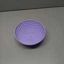 Awoo Wobbowl - Silicone Dog Lick Mat and Slow Feeder Bowl - Dishwasher Safe Pet Dish - Extends Mealtime for Fast Eaters & Reduces Anxiety - for Wet & Dry Food (Periwinkle)