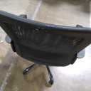 Swivel Rolling Computer Chair Executive Lumbar Support Task Mesh Chair Adjustable Stool for Women, Men (Black)