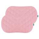 Bassinet Mattress Cover Compatible with Halo Bassinest Swivel Sleeper Bassinet Mattress Pad, 2 Pack, Microfiber, Waterproof and Soft, Pink