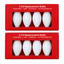 2 x 5 C9 Replacement Bulbs