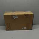 Metal Christmas Tree Collar - Tree Collars for Artificial Trees - 24in Tree Base Cover with Red Bow for 6ft 7.5ft Trees (Black)