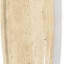 Natural Marble Tray  Real Stone for Bathroom, Vanity, Counter, and Home Decor. Perfect for Jewelry, Candles, and Cosmetics. Durable, Elegant, and Unique Made of Real StoneTravertine (Beige)