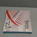 20FT Weather Stripping Door Seal - Self Adhesive Weather Insulation Strip Weather stripping Silicone D Shaped Seal Strip Door Frame Gap Filler/Window Soundproofing (Black)